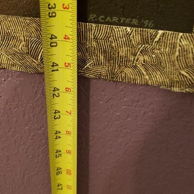 Lot 599: Abstract Fine Art by R. Carter