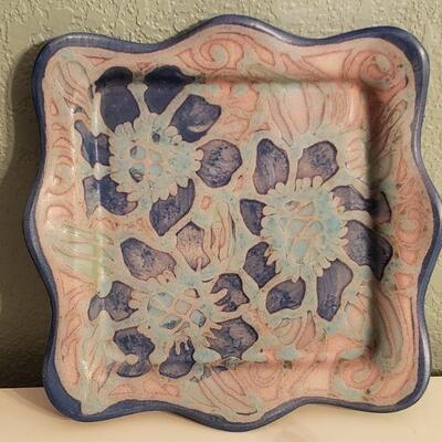 Lot 607: Wood & Ceramic Artist Pieces 