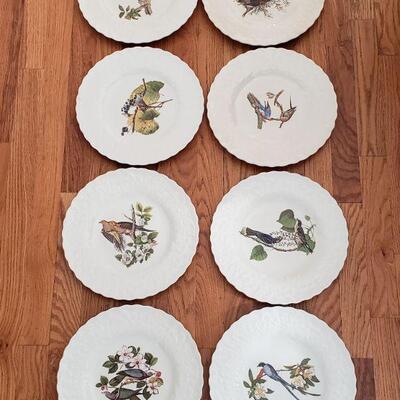 Lot 616: Antique Meaken Audubon Plates (8)