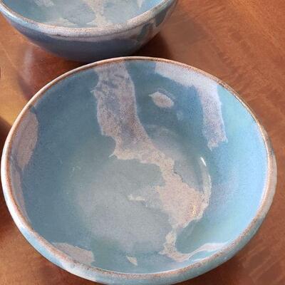 Lot 624: (3) Pottery Bowls