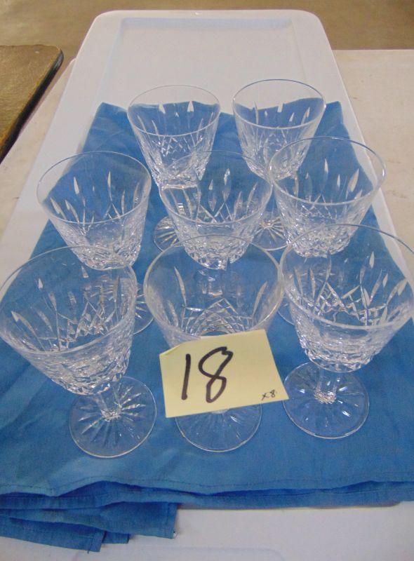 18 Waterford Stemware