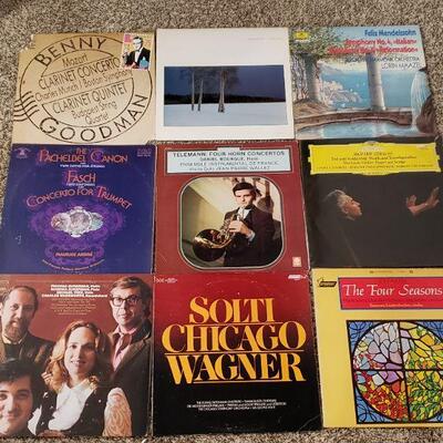 Lot 629: Classical Vinyl Record Lot