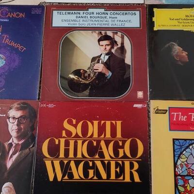 Lot 629: Classical Vinyl Record Lot