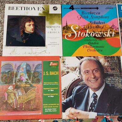 Lot 631: Vintage ASSORTED CLASSICAL GENRE Vinyl Record Lot