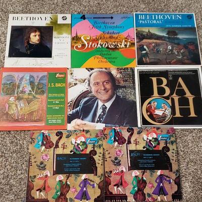 Lot 631: Vintage ASSORTED CLASSICAL GENRE Vinyl Record Lot