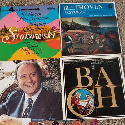 Lot 631: Vintage ASSORTED CLASSICAL GENRE Vinyl Record Lot