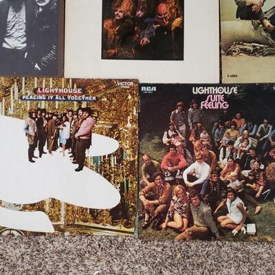 Lot 632: THE ANIMALS, LIGHTHOUSE, THE BAND AND MORE!Vinyl Record lot