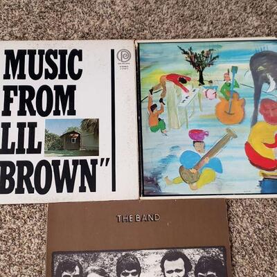 Lot 635: THE BAND, MUSIC FROM LIL BROWN and More Vinyl lot
