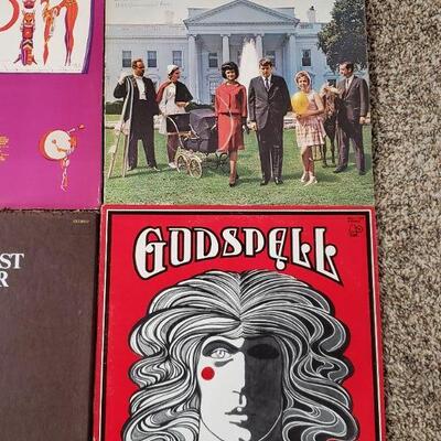 Lot 638: JESUS CHRIST SUPERSTAR, GODSPELL, THE FIRST FAMILY AND PIPPIN Vinyl lot