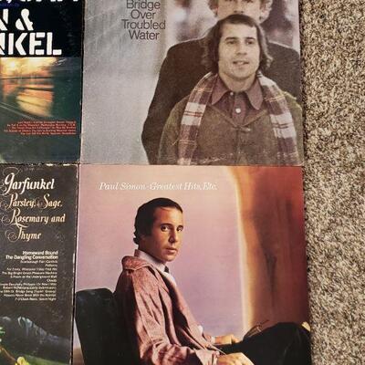 Lot 644: Vintage SIMON AND GARFUNKEL Vinyl Record lot 