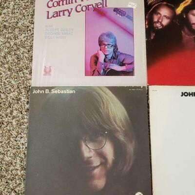 Lot 645: JOHN DENVER,, BEE GEES, STREISAND and MORE Vinyl lot 