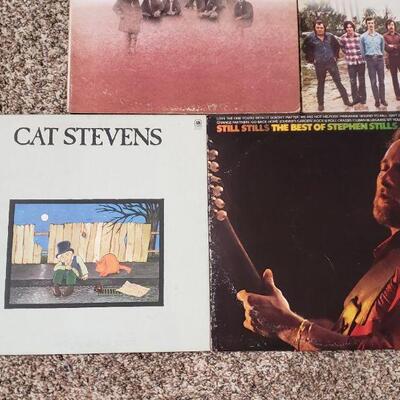 Lot 646: CAT STEVENS, STEVEN STILLS, THREE DOG NIGHT and More! Vinyl Lot