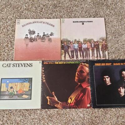 Lot 646: CAT STEVENS, STEVEN STILLS, THREE DOG NIGHT and More! Vinyl Lot