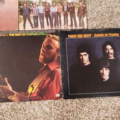 Lot 646: CAT STEVENS, STEVEN STILLS, THREE DOG NIGHT and More! Vinyl Lot