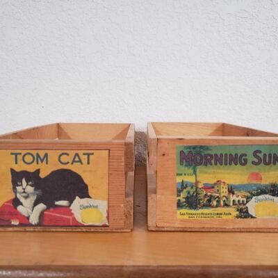 Lot 655:  Small Repro Crates