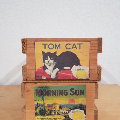 Lot 655:  Small Repro Crates