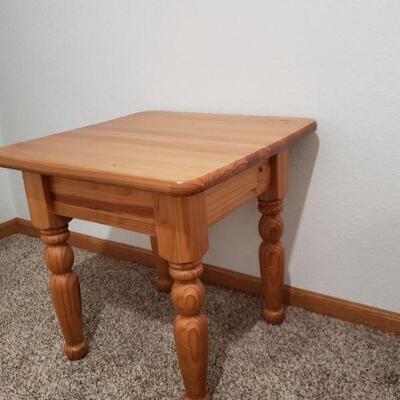 Lot 676: Oak Side Table