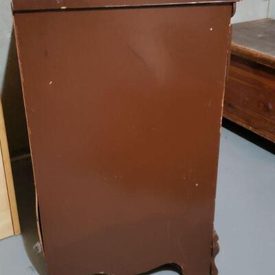 Lot 681: Small Antique Cabinet 