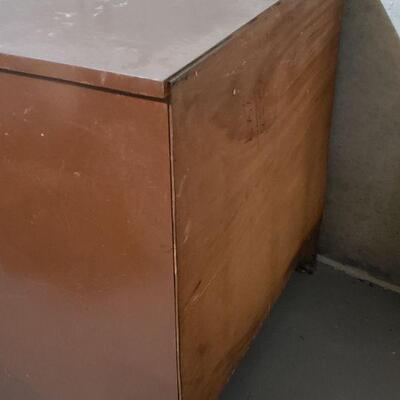 Lot 681: Small Antique Cabinet 