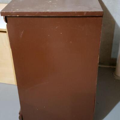 Lot 681: Small Antique Cabinet 