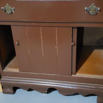 Lot 681: Small Antique Cabinet 