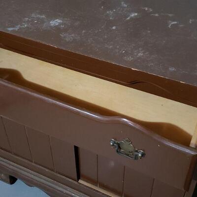 Lot 681: Small Antique Cabinet 