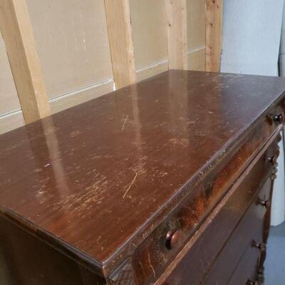 Lot 684: Vintage Dresser 38" Ã—20" Ã— 48"