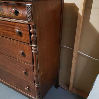 Lot 684: Vintage Dresser 38" Ã—20" Ã— 48"
