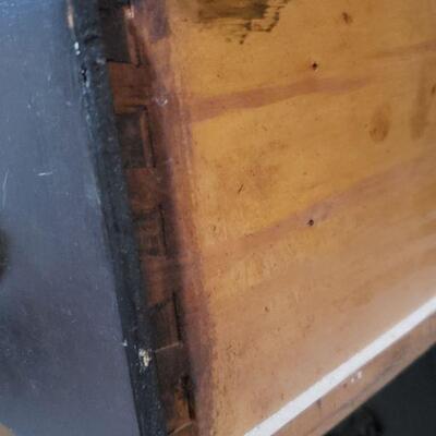 Lot 685: Antique Secretary 11" Ã— 18" Ã— 39.5"