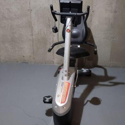 Lot 690: Schwinn Recumbent BioDyne Stationary Bike Works Great! Tested A++ (will be in the garage ready to load)