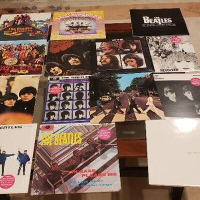 Beatles Entire Album Collection Lot