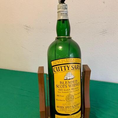 LOT 24 Cutty Sark Bottle Stand Scotch Wiskey