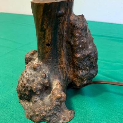 LOT 32 Vintage Hand Made Driftwood Lamp