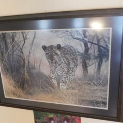 Framed Print Leopard by Charles Frace 40