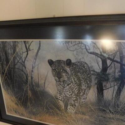 Framed Print Leopard by Charles Frace 40