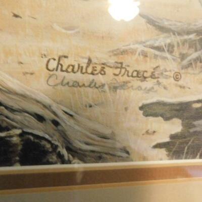 Framed Art Young Leopard by Charles Frace 30