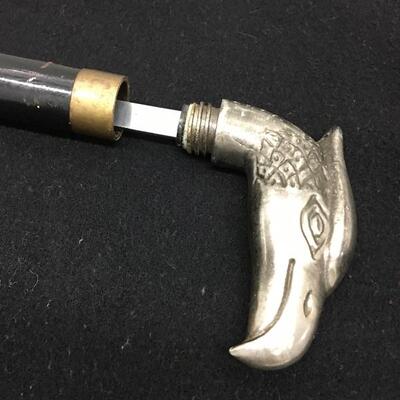 Eagle Walking Stick Cane with Hidden Blade