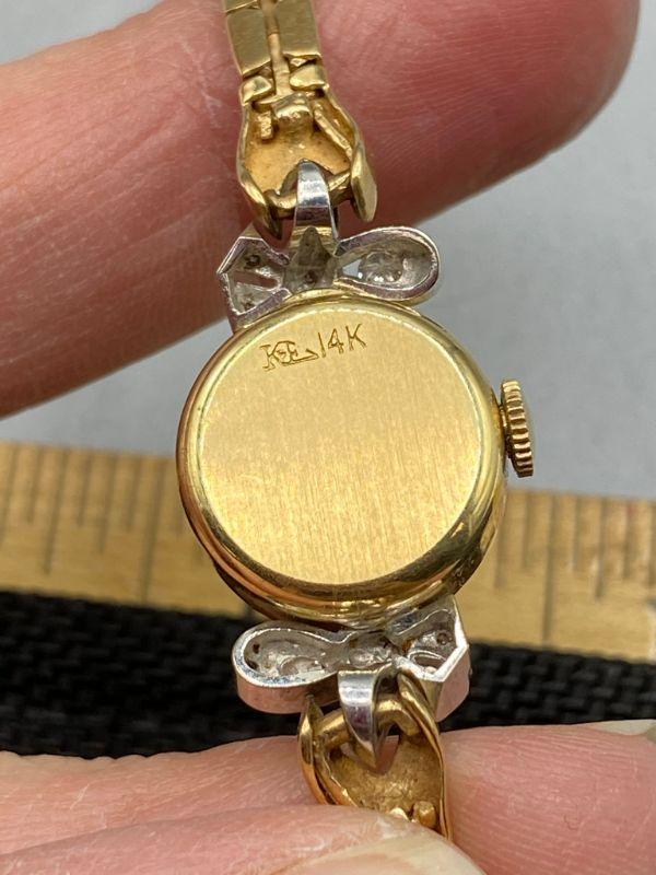 Longines 14k gold store ladies watch