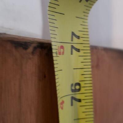 Lot 693: Large Bookcase (items on shelves not included)