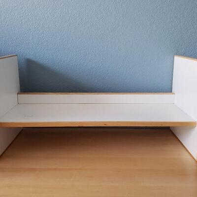 Lot 699: Desk Top Shelf