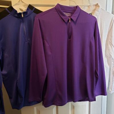 Lot 707: Long Sleeve Golf Shirt Lot