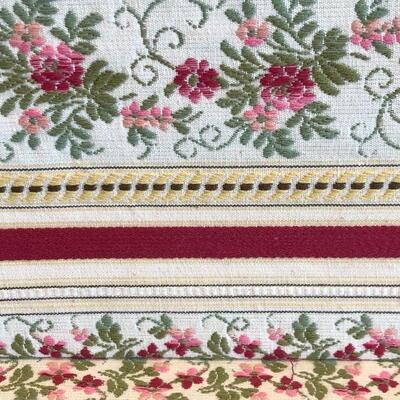 Beautiful Antique Wood and Metal Inlay Keepsake Box