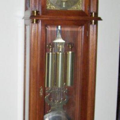 LOT 1  GORGEOUS WESTERN GERMANY GRANDFATHER CLOCK - TREND BY SLIGH