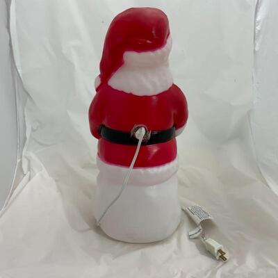 (1) Vintage | Small Santa Blow Mold & Cookie Jar