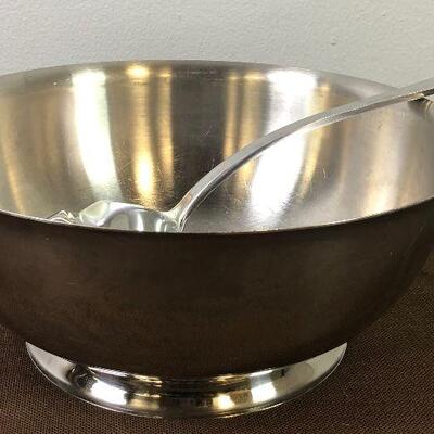 #4 Stainless Punch Bowl with Ladle included
