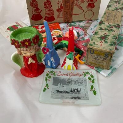(15) Vintage | Gurley, Lefton & Mixed Christmas Lot