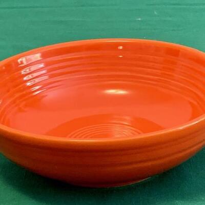 LOT 121 Vintage Fiesta Ware RARE Red 7.5" Individual Salad Bowl