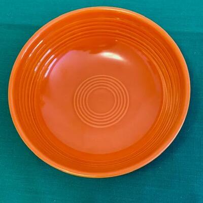LOT 121 Vintage Fiesta Ware RARE Red 7.5" Individual Salad Bowl