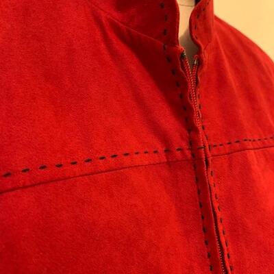 LOT 129 ALFRED DUNNER FAUX SUEDE JACKET