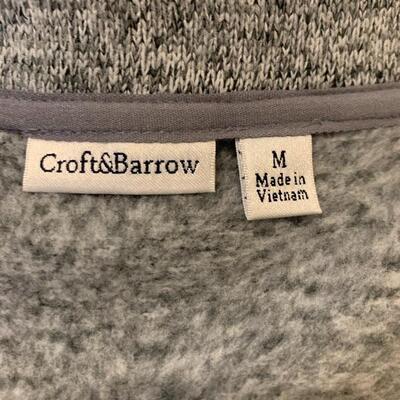 LOT 142 CROFT & BARROW KNIT JACKET